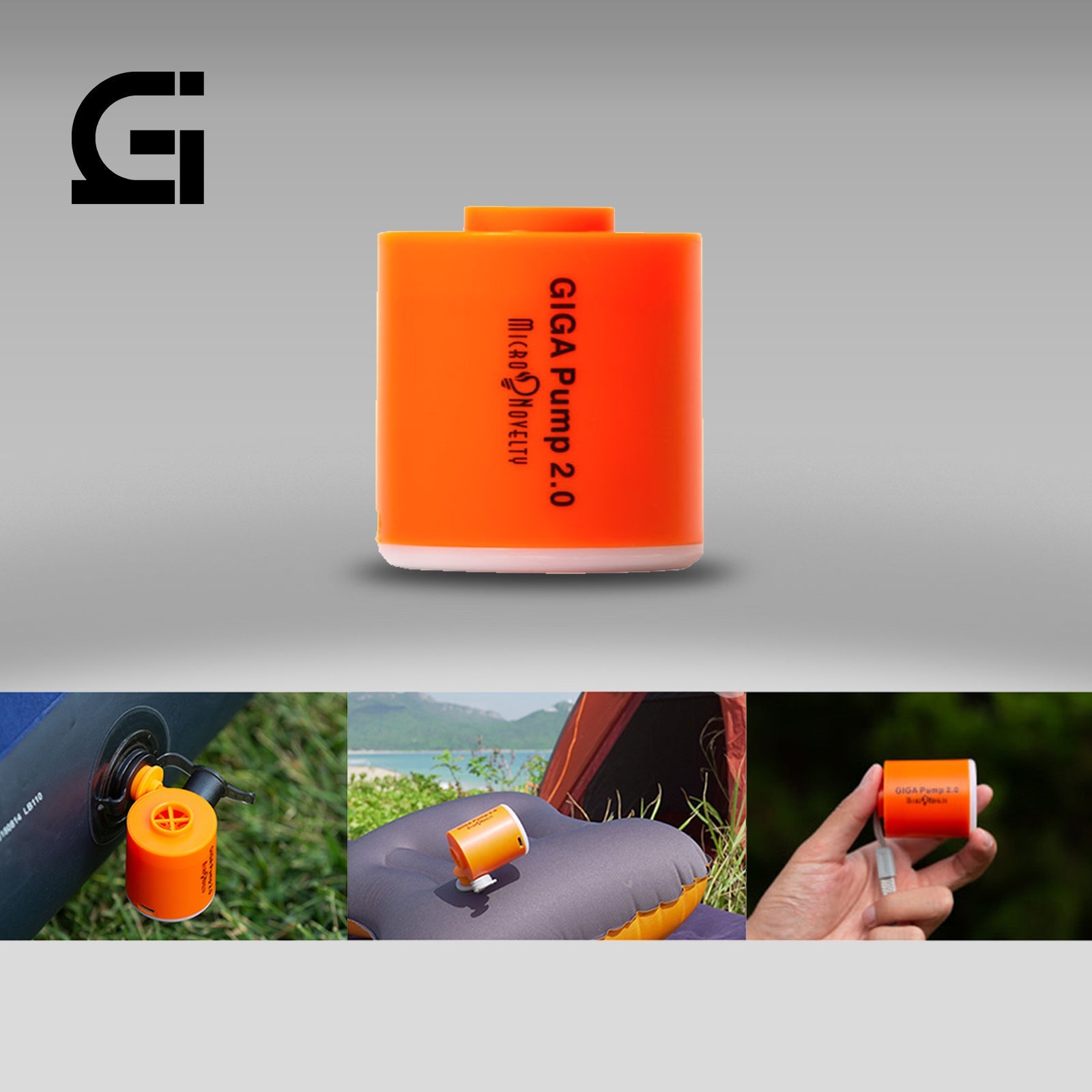 Mini pompe à air électrique GIGA Pump 2.0 – Gadget-In-Utile